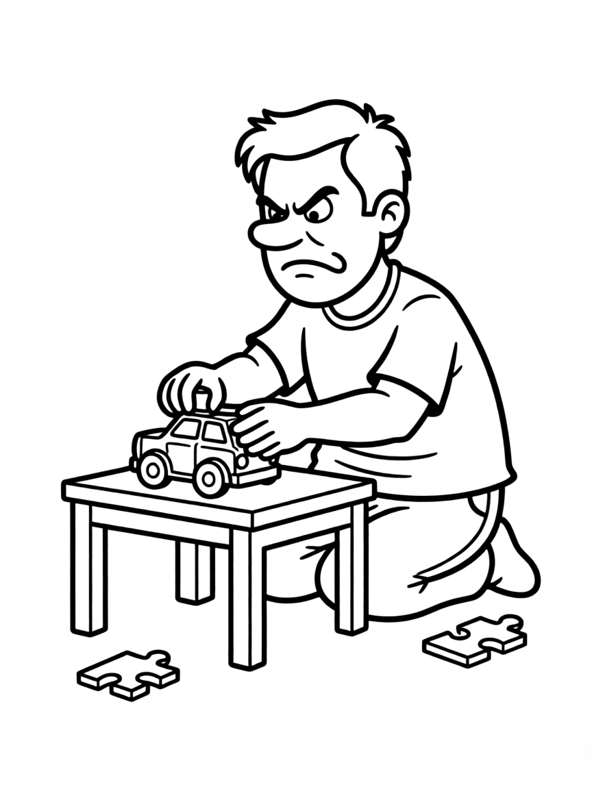 Jerry Smith failing at a simple task