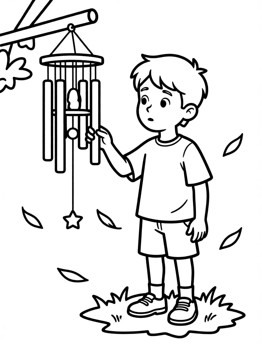 Derek with his wind chimes and confused functionality