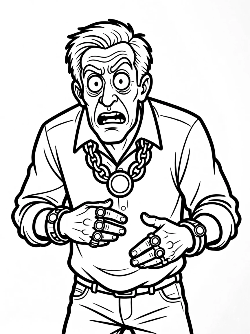 Tuco Salamanca with his crazy eyes and jewelry