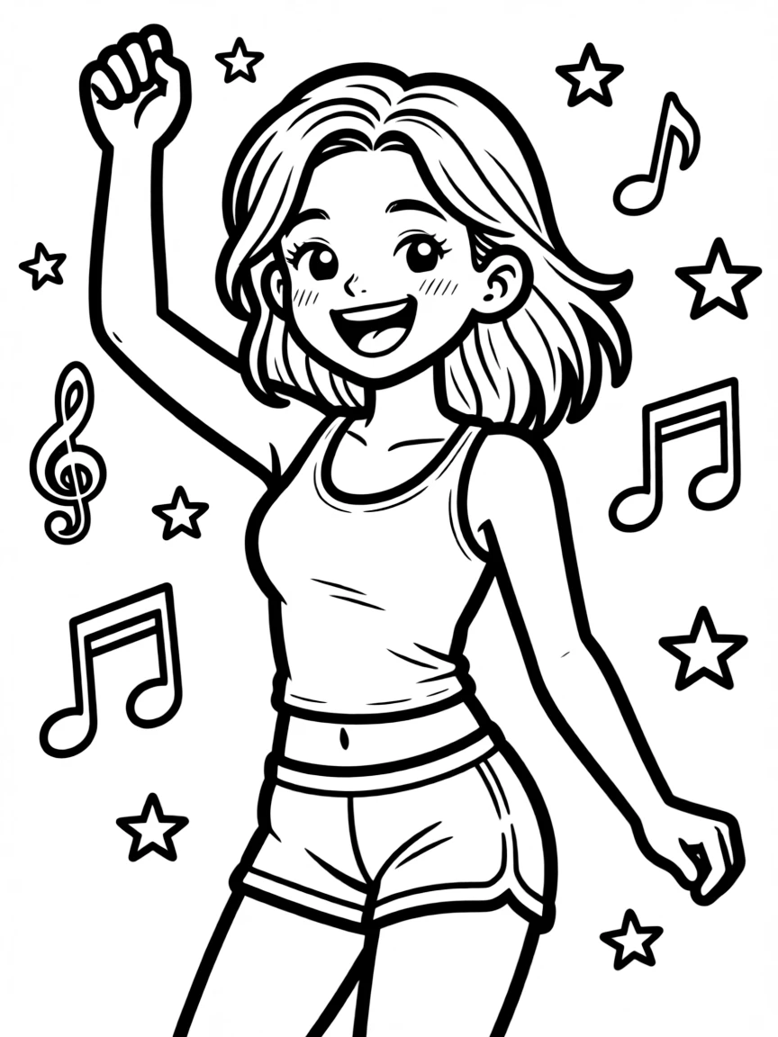 Callie Torres dancing in her underwear with confidence