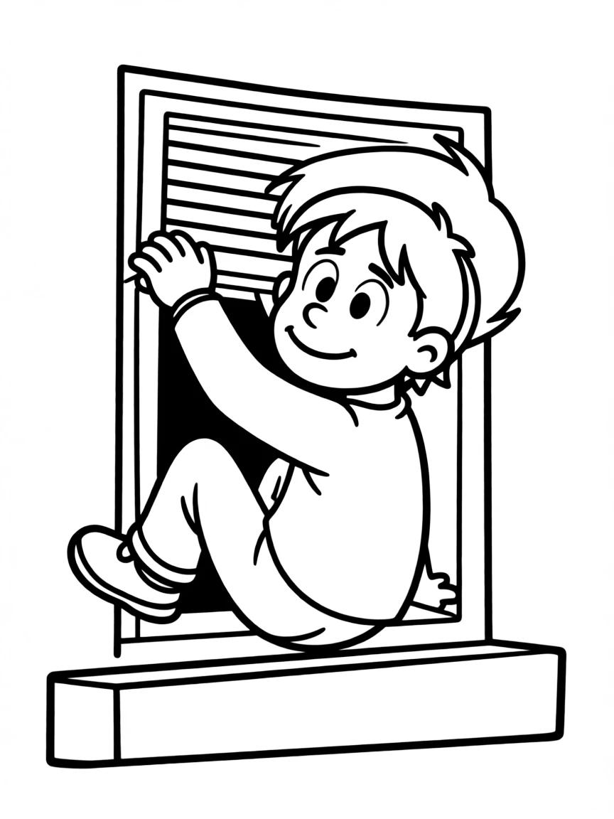 Eugene Tooms squeezing through a tiny vent