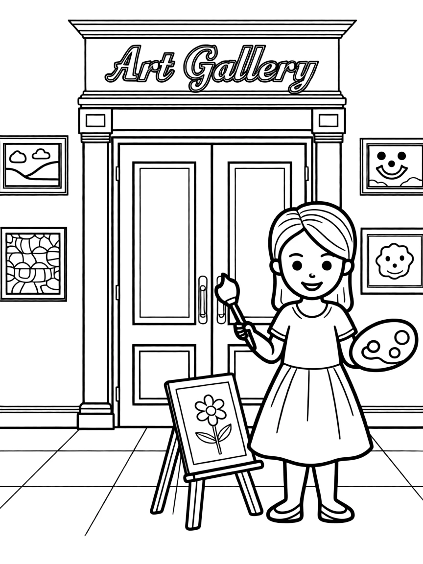 Camille with her art gallery knowledge and sophisticated style