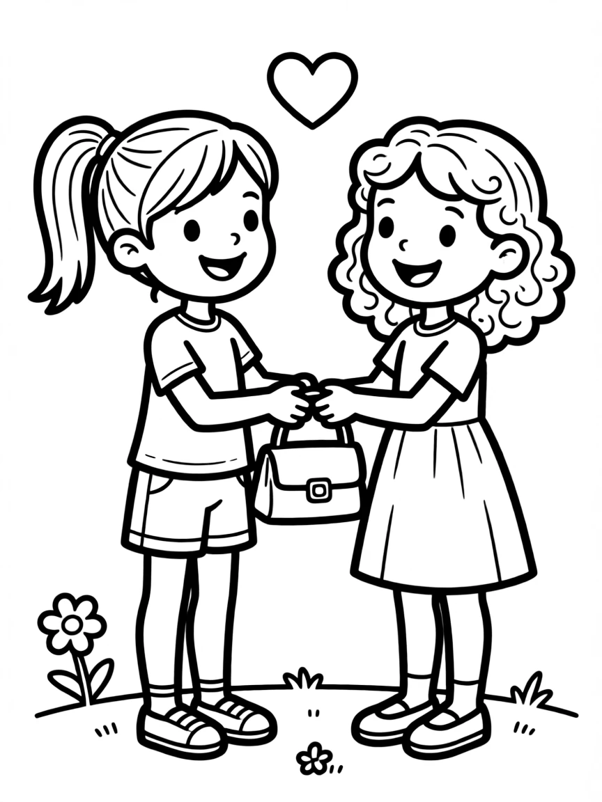 Jolene supporting Beth with friendship and loan
