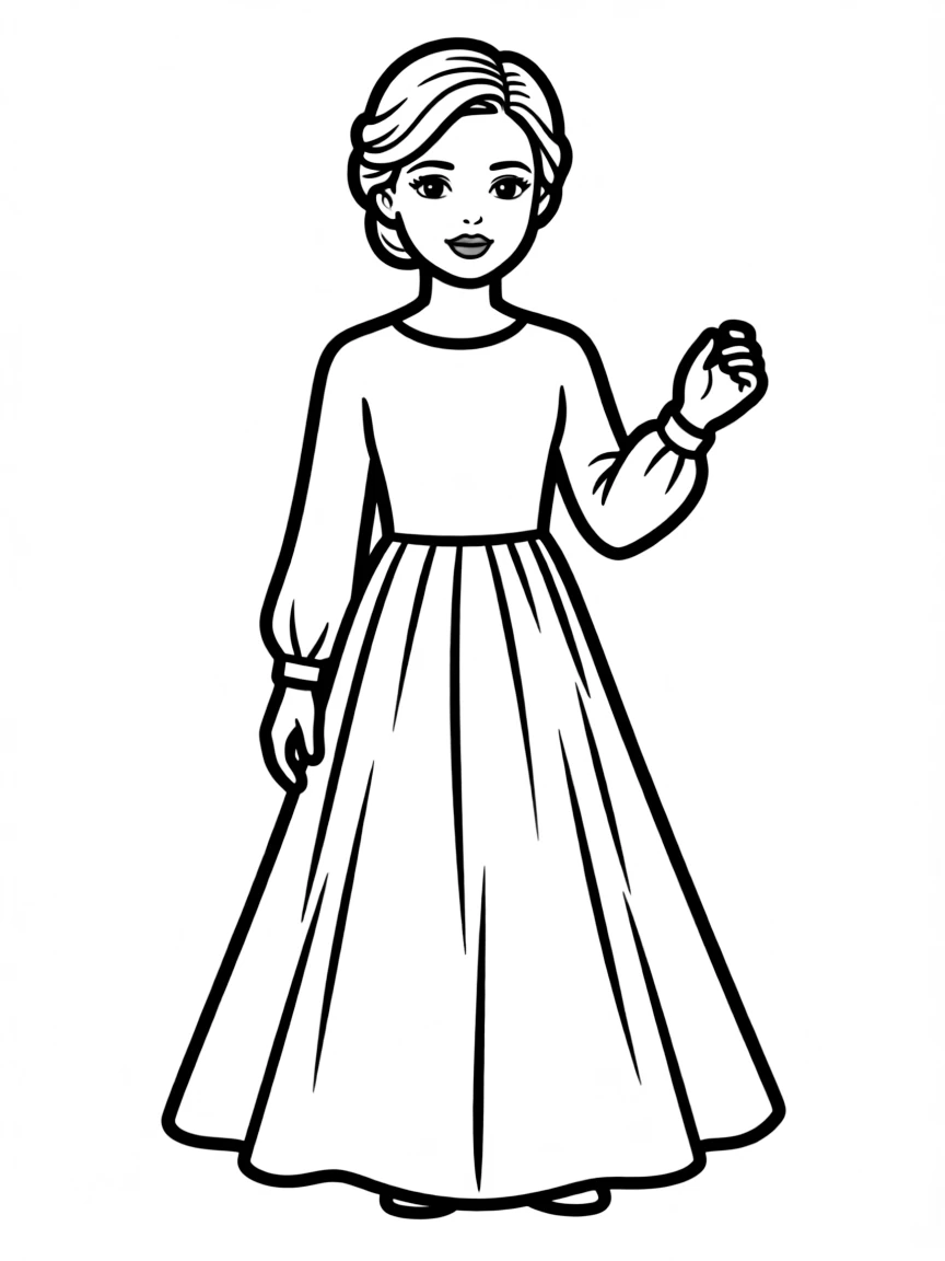 The white dress and red lipstick look from "Blank Space"