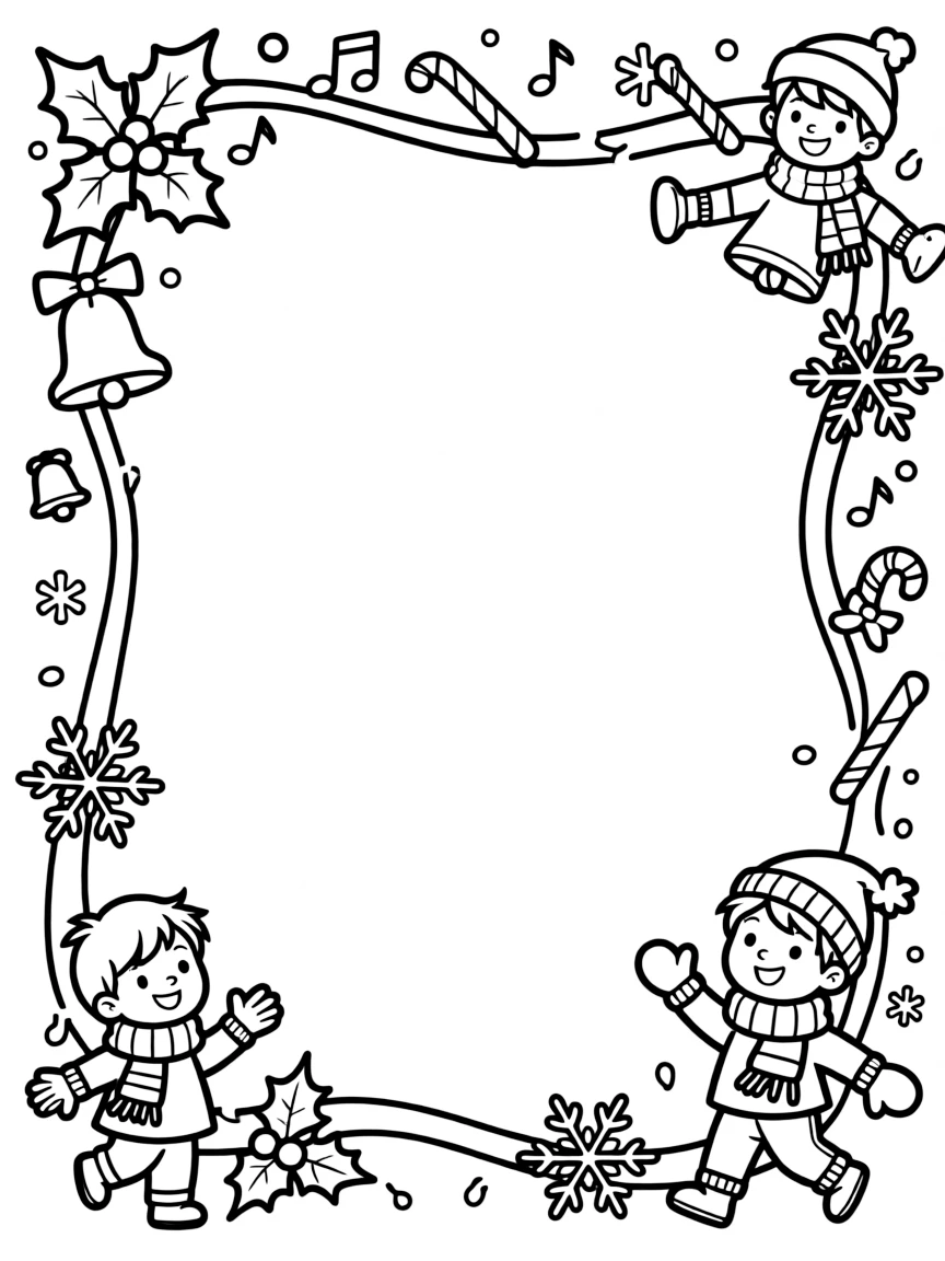 Blank space with decorative frame inspired by the song