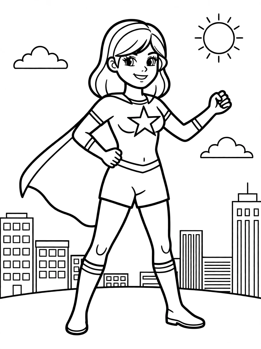 Katy Perry dressed as a superhero, ready to save the day.