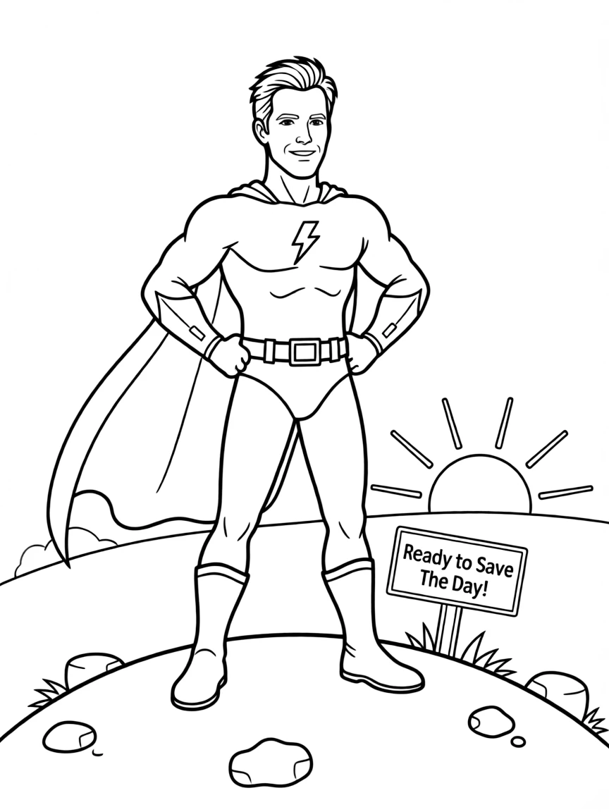 Ryan Reynolds dressed as a superhero, ready to save the day.