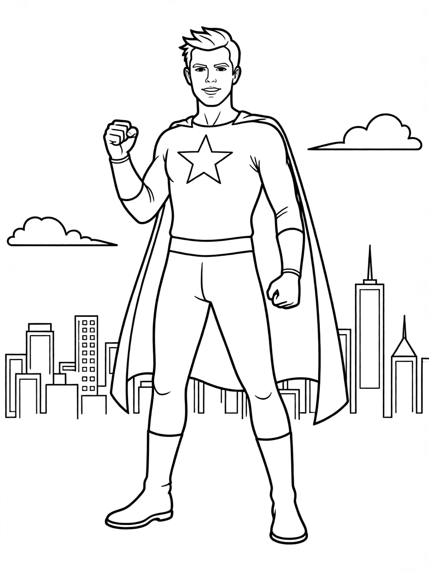 Taylor Lautner dressed as a superhero, ready to save the day.
