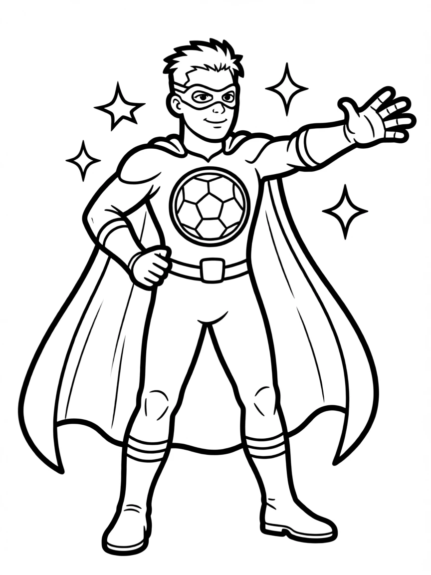 Neymar Jr. dressed as a superhero, ready to save the day.