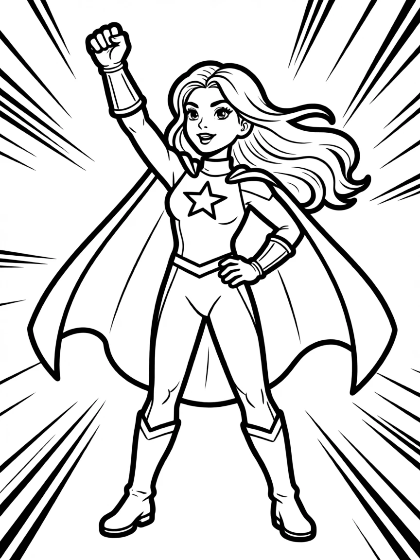 Doja Cat dressed as a superhero, ready to save the day.