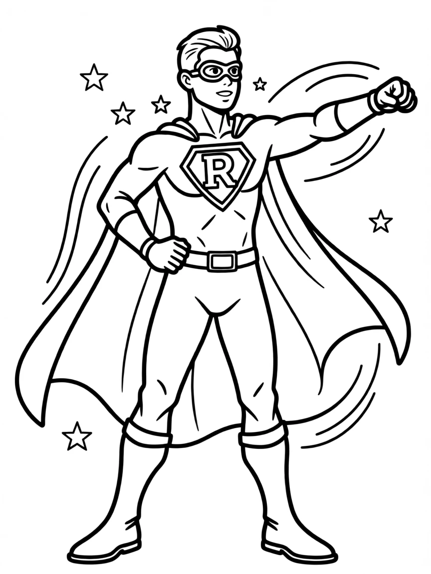 Cristiano Ronaldo dressed as a superhero, ready to save the day.