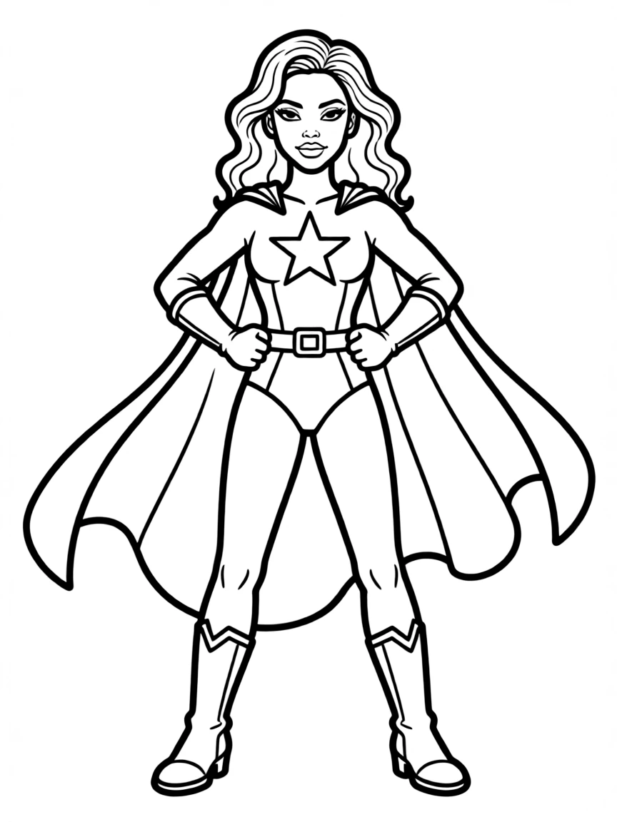 Rihanna dressed as a superhero, ready to save the day.