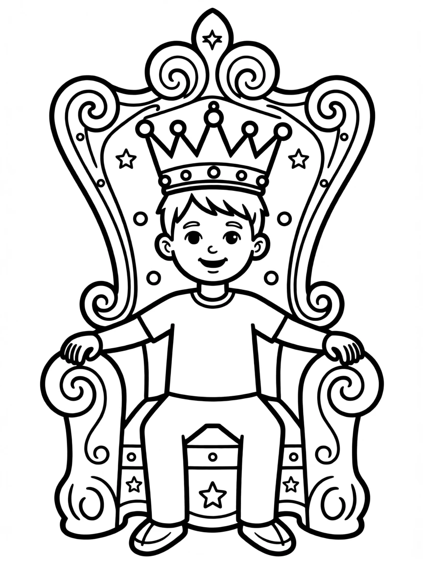Ed Sheeran sitting on a throne with a crown.