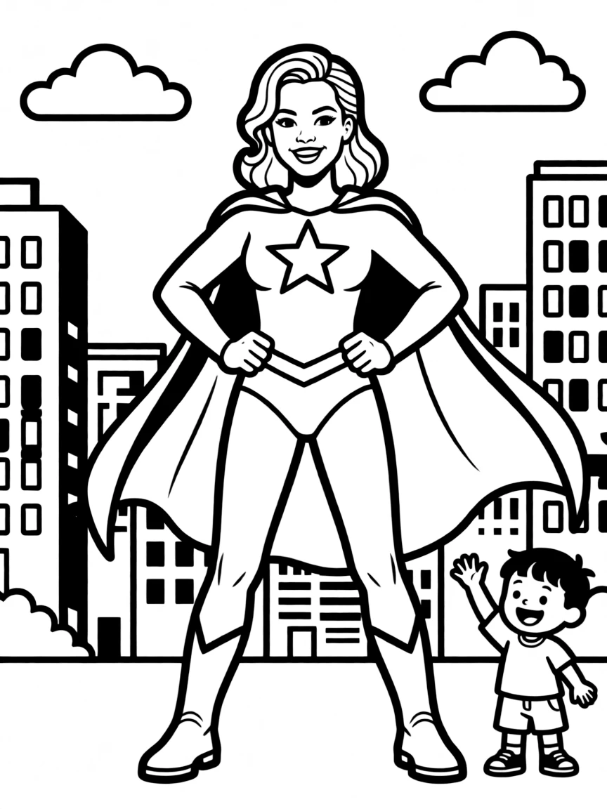 Rihanna dressed as a superhero, ready to save the day.