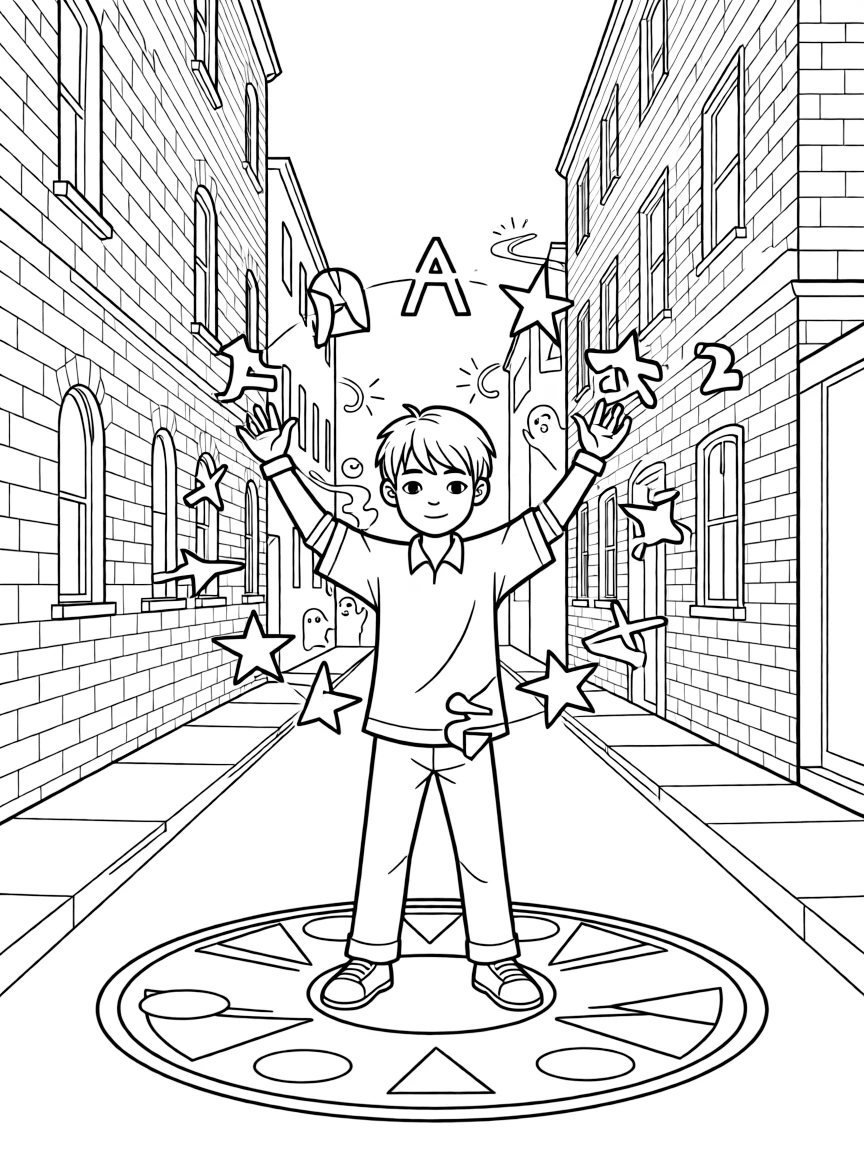 Constantine performing magic rituals to fight supernatural threats in London's dark alleyways