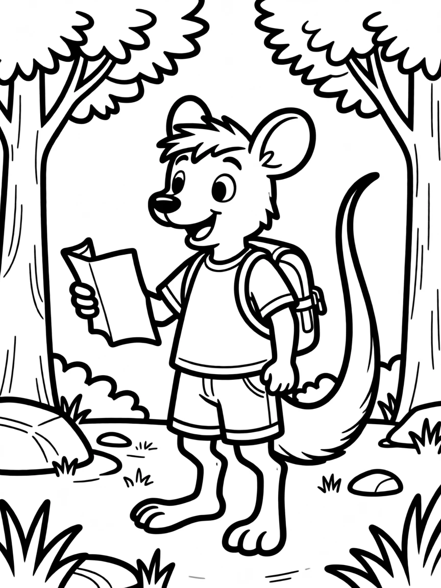 Jake the kangaroo mouse looking adventurous.