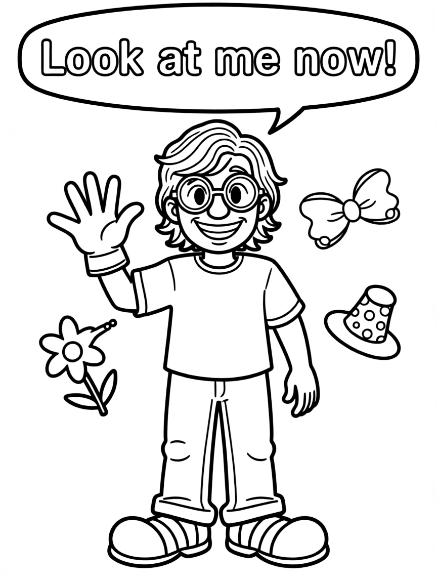 Camilo Madrigal shapeshifting into someone funny.