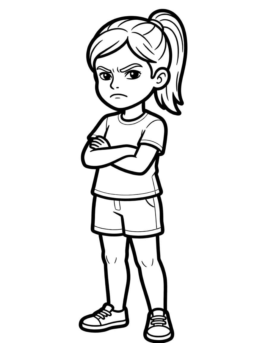 Priya Mangal looking cool and unimpressed.