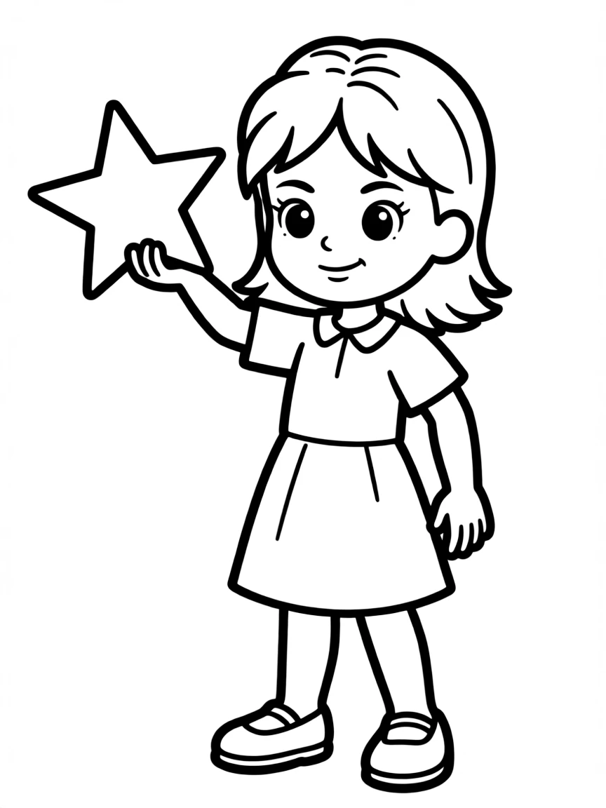 Wish, with Asha looking determined, holding a star.