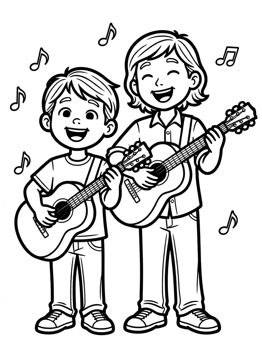 Miguel singing "Remember Me" with Héctor.