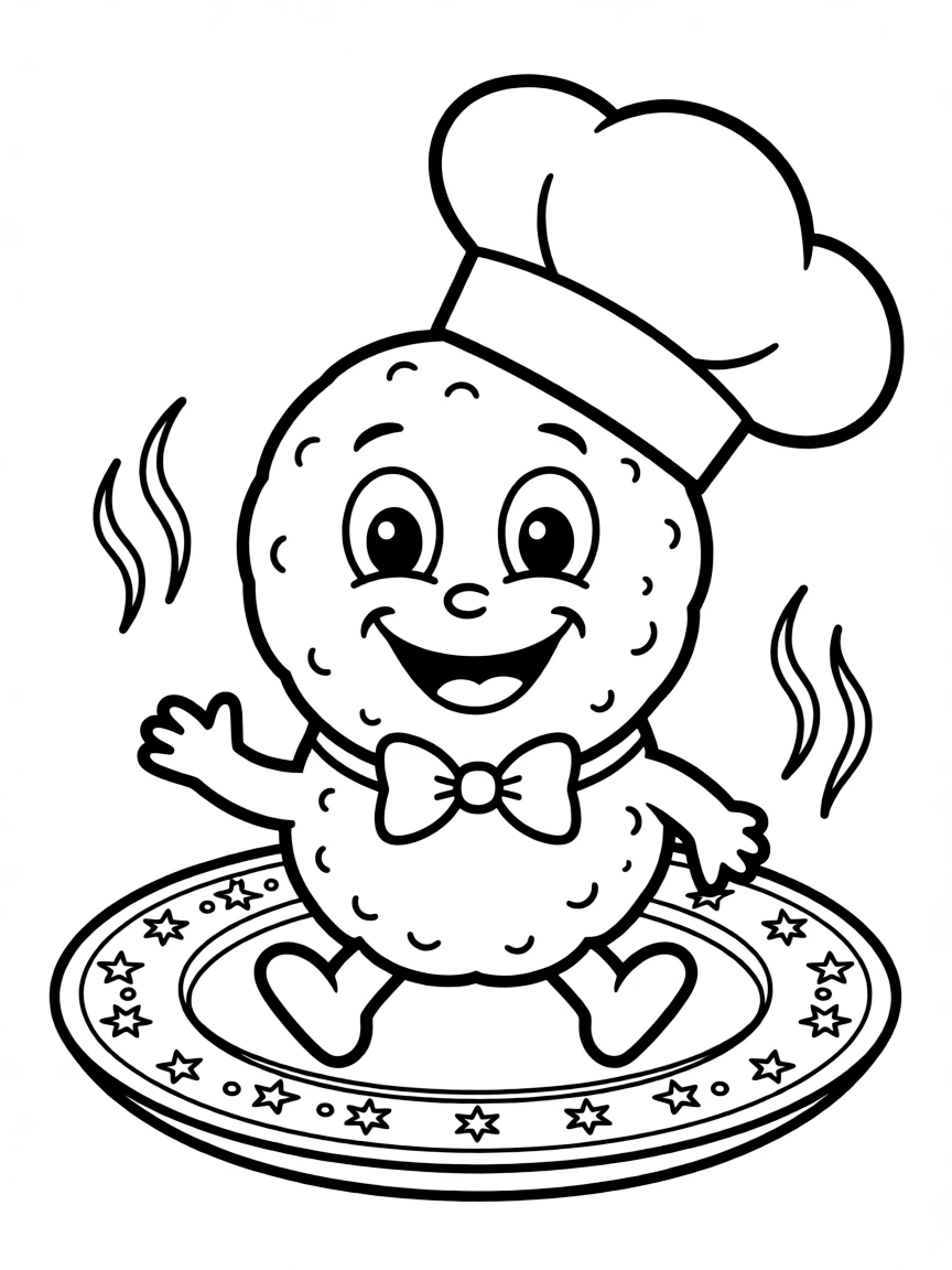 A happy hushpuppy with a savory flavor.