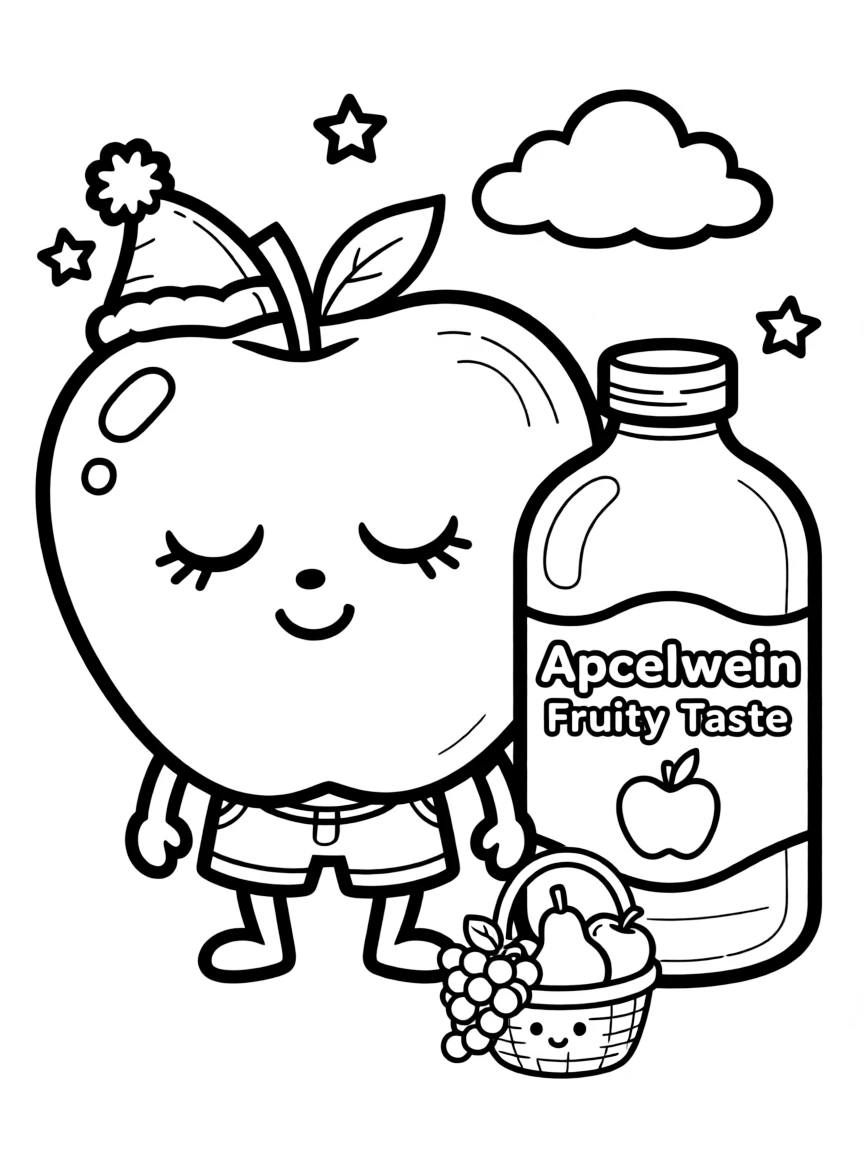 A sleepy Apfelwein with a fruity taste.