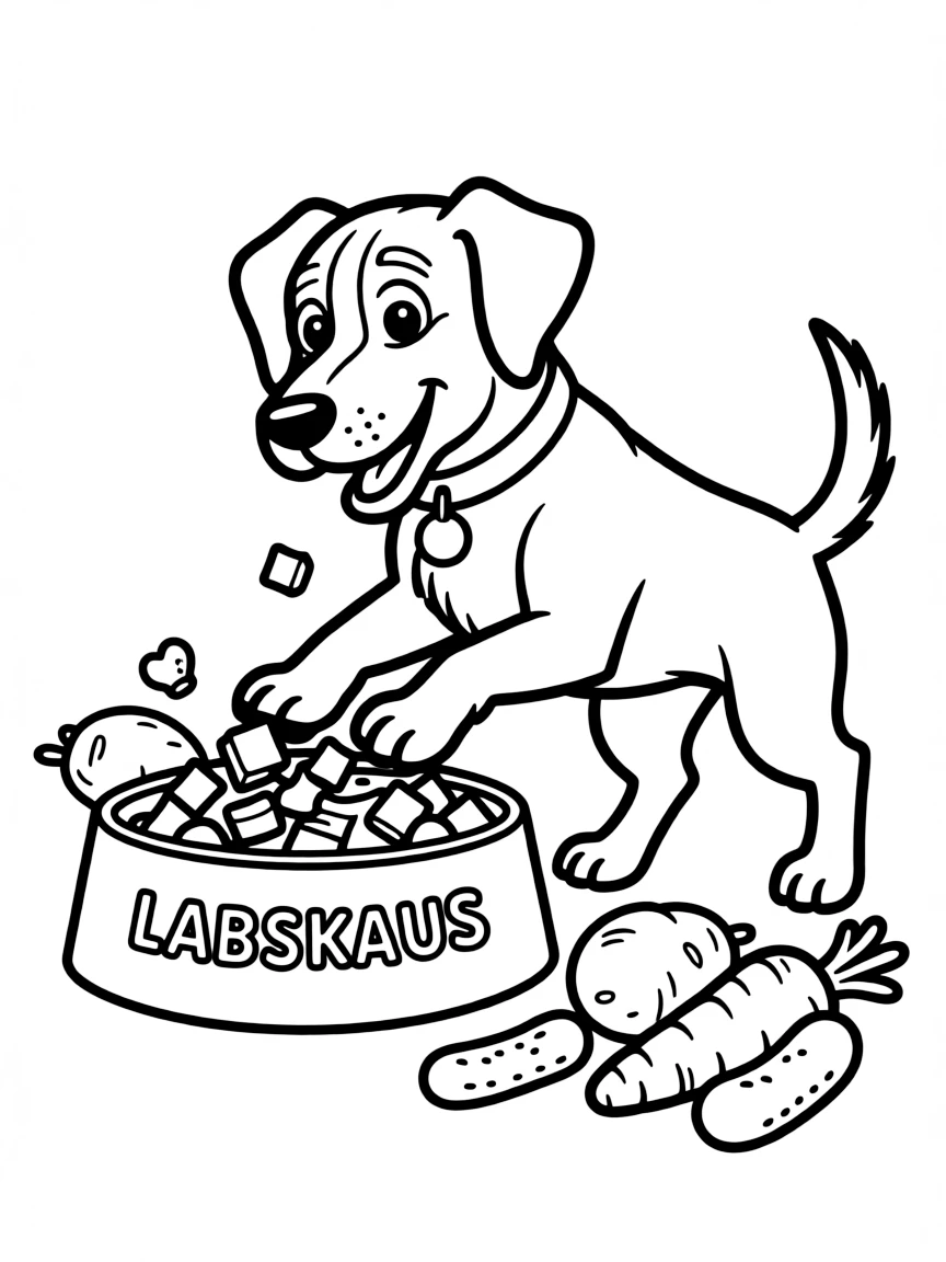 A mischievous Labskaus with a surprising mix.