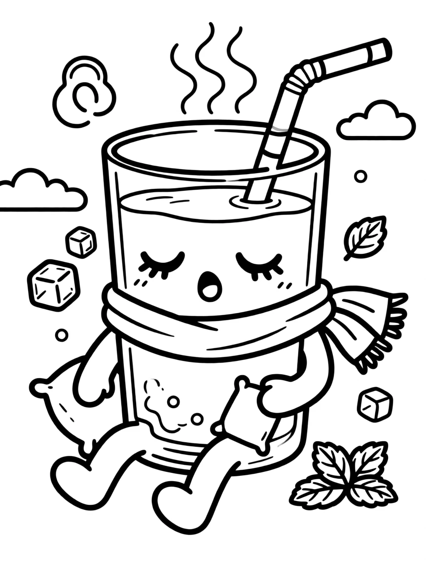 A sleepy horchata with a cool taste.