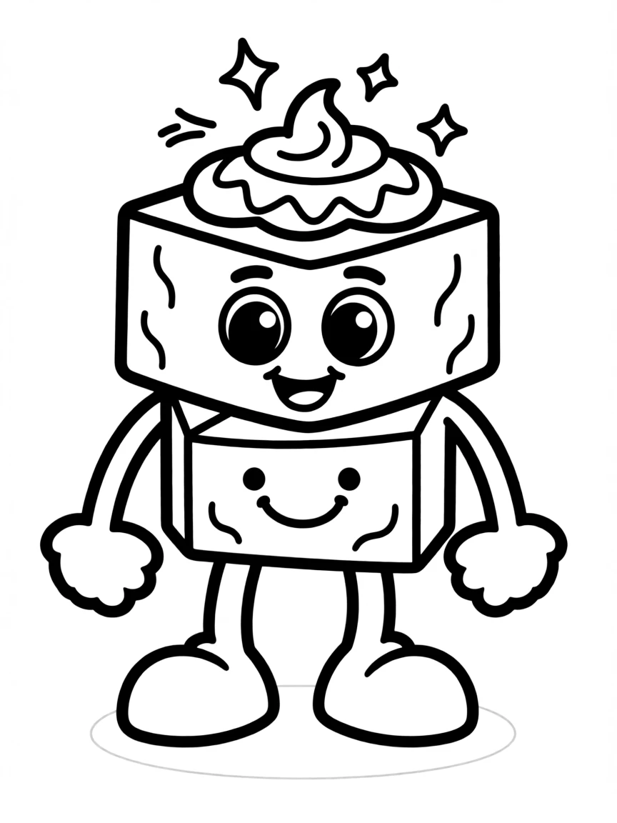 A happy patatas bravas with a spicy zest.