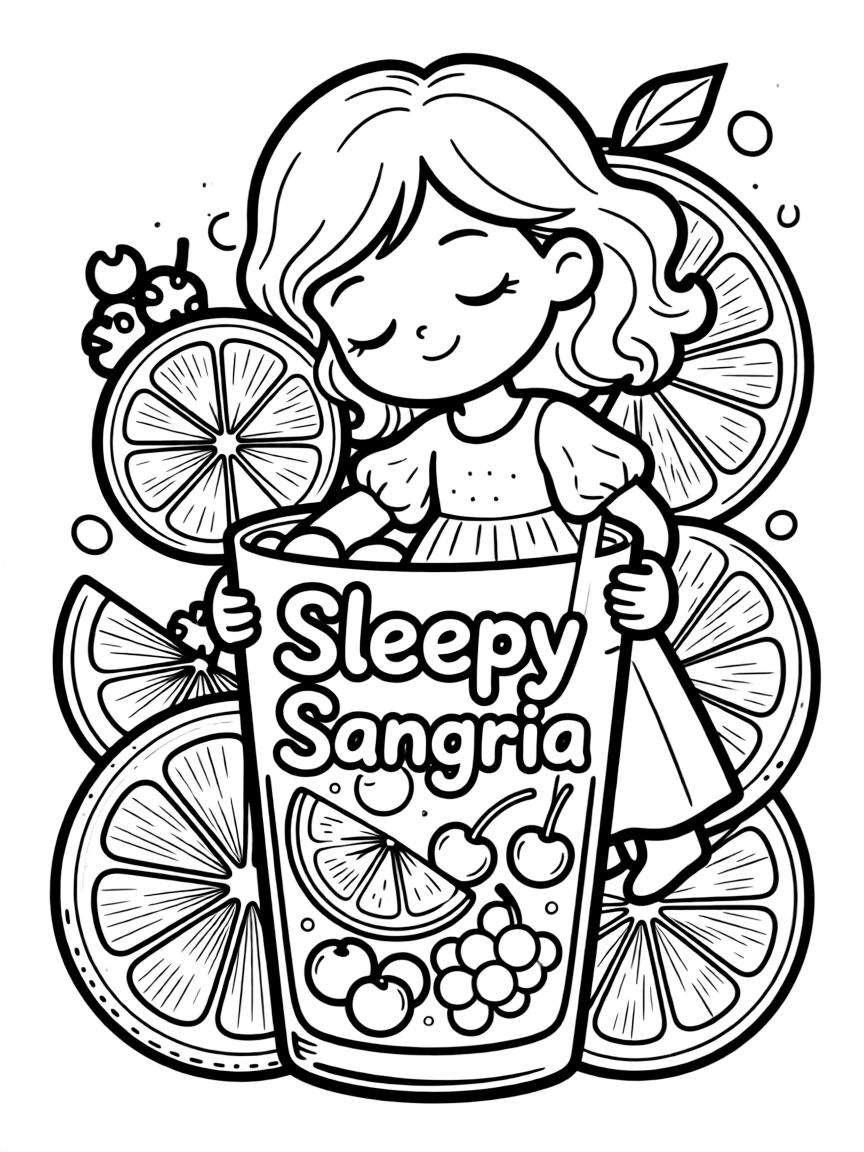A sleepy sangria with a fruity sweetness.