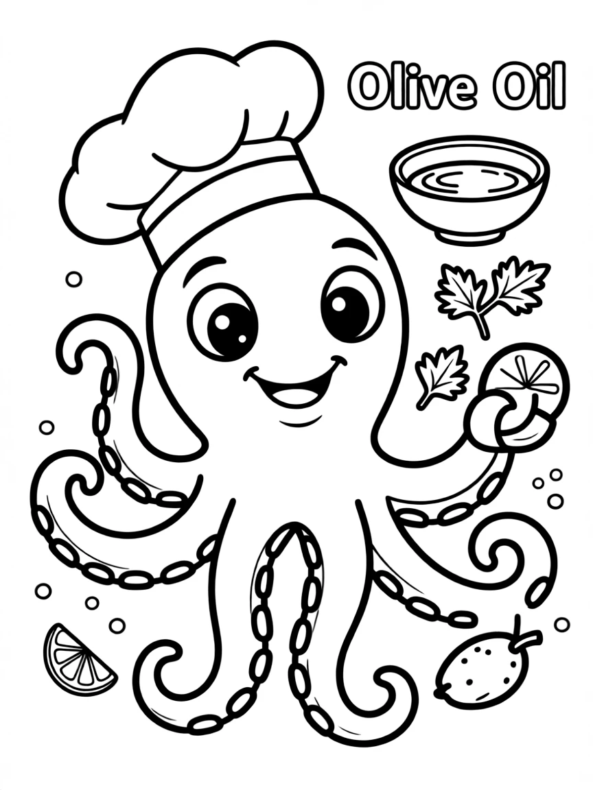 A happy pulpo a la Gallega with a savory aroma.