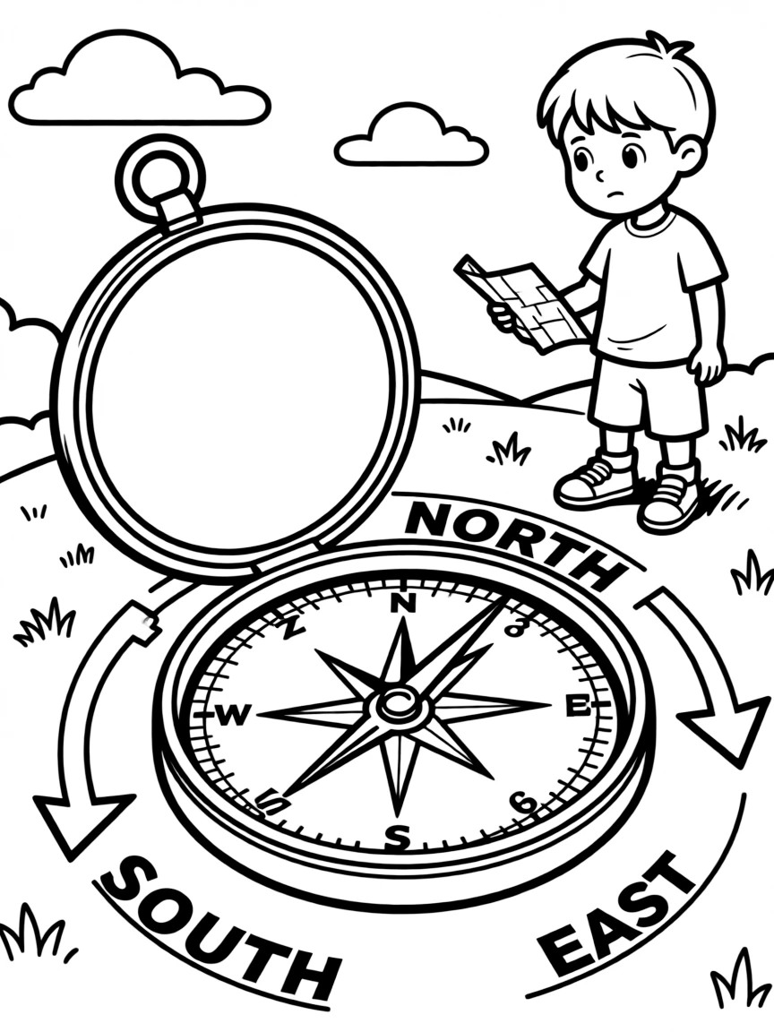 A helpful compass pointing the way.