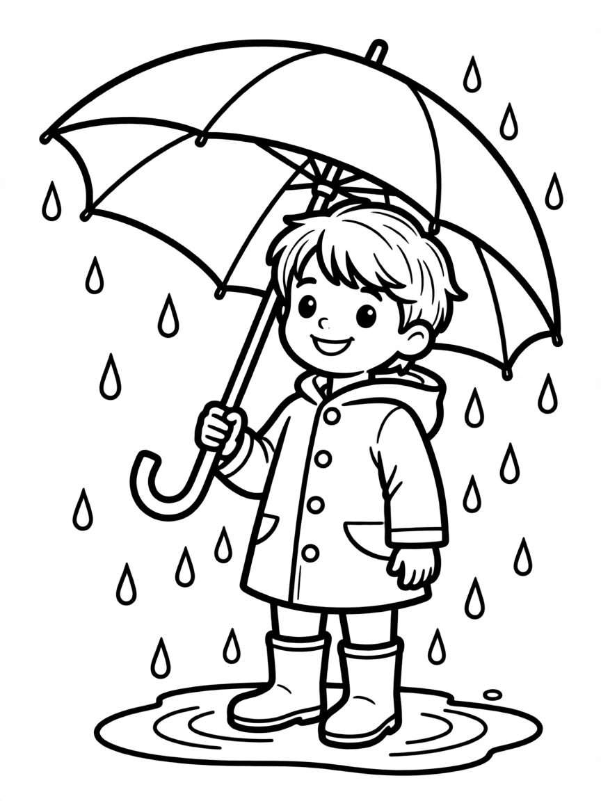A strong umbrella for rainy days.