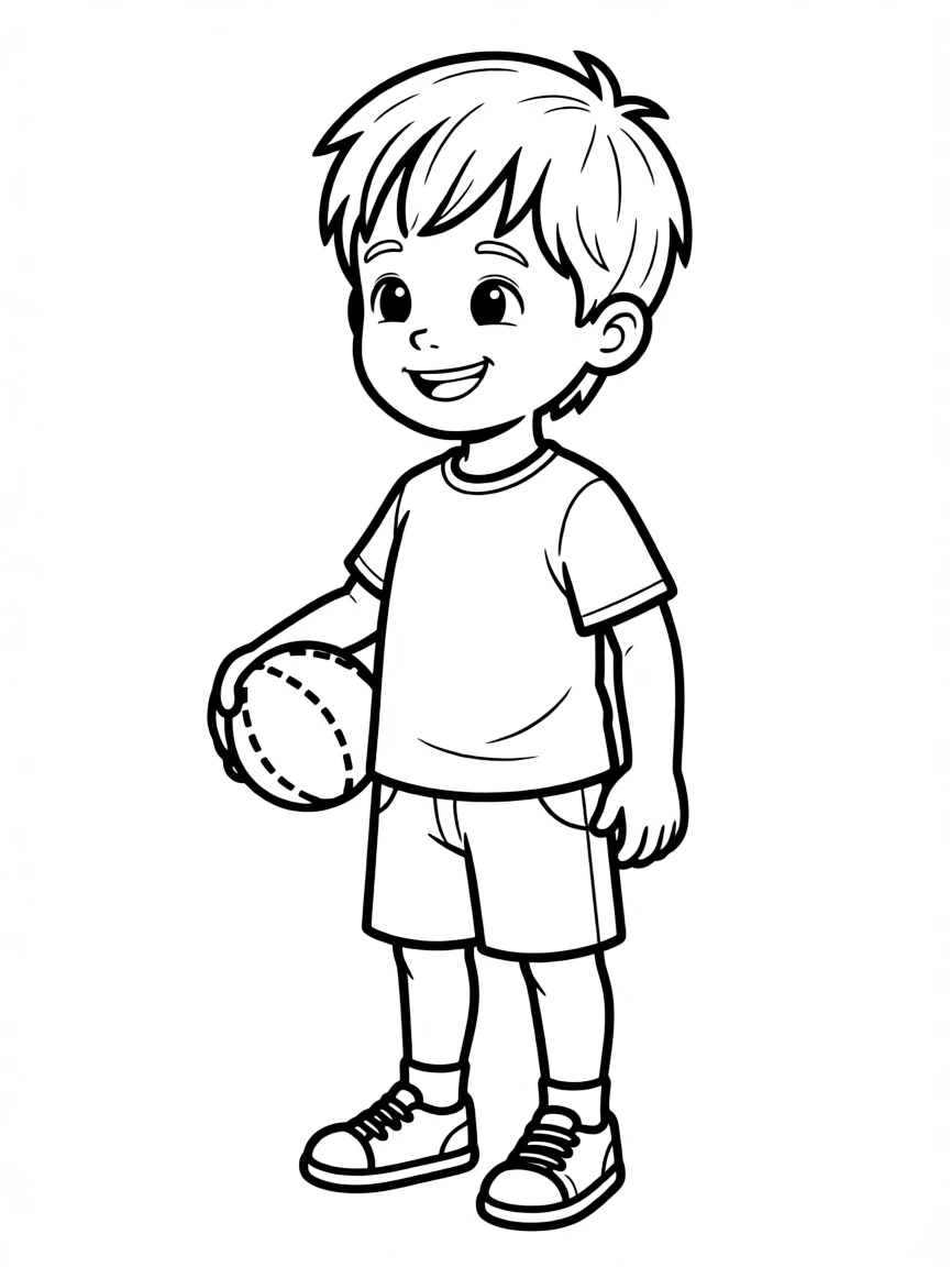 A boy with a textured fringe.