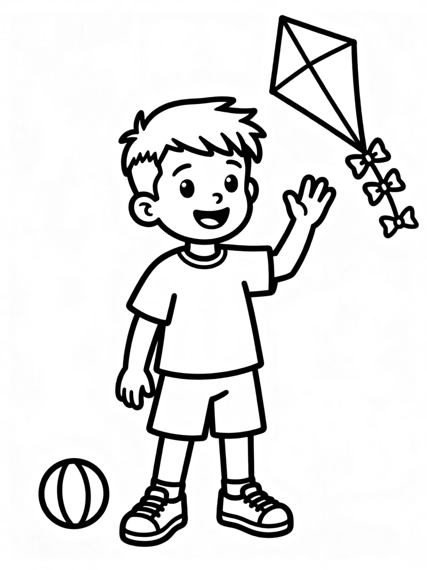 A boy with a short, neat fade haircut.