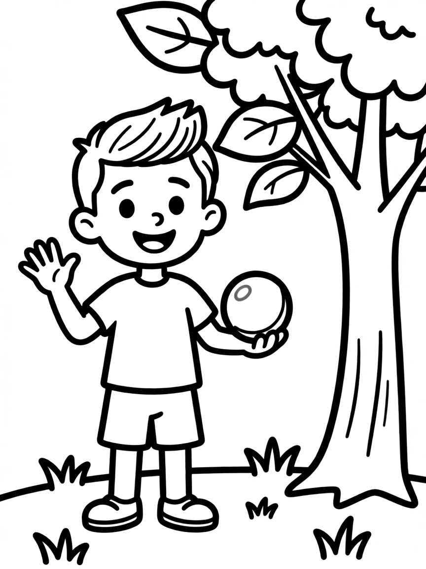 A boy with a simple pompadour, short and neat.