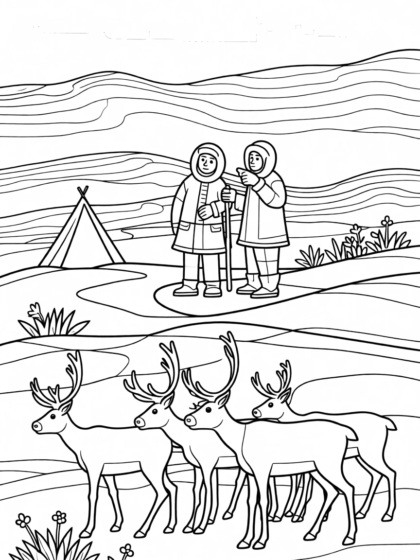 Kobuk Valley National Park with Alaska caribou migrations, Great Kobuk Sand Dunes, Inupiat Eskimo culture, and Arctic wilderness survival