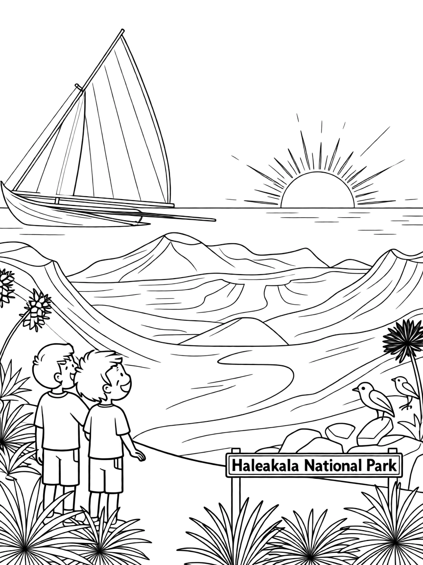 Haleakalā National Park with Hawaiian sunrise crater viewing, Maui endemic species, Polynesian cultural connections, and Pacific volcanic island formation