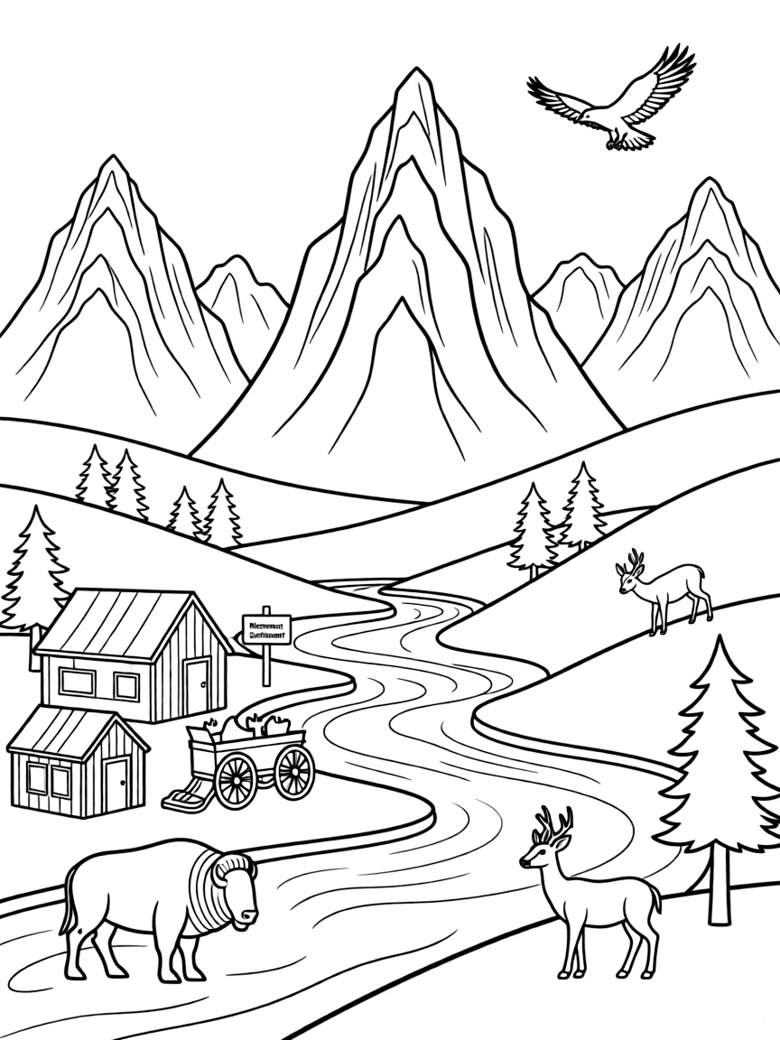 Grand Teton National Park with Wyoming Teton Range dramatic uplift, Jackson Hole valley ecosystem, Mormon pioneer settlement, and Greater Yellowstone wildlife corridor