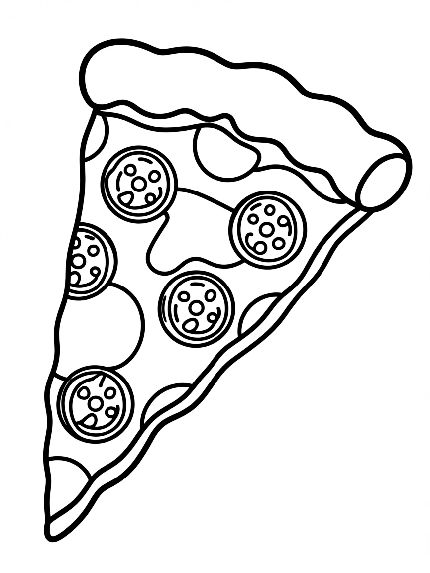 A slice of pizza with pepperoni and cheese.