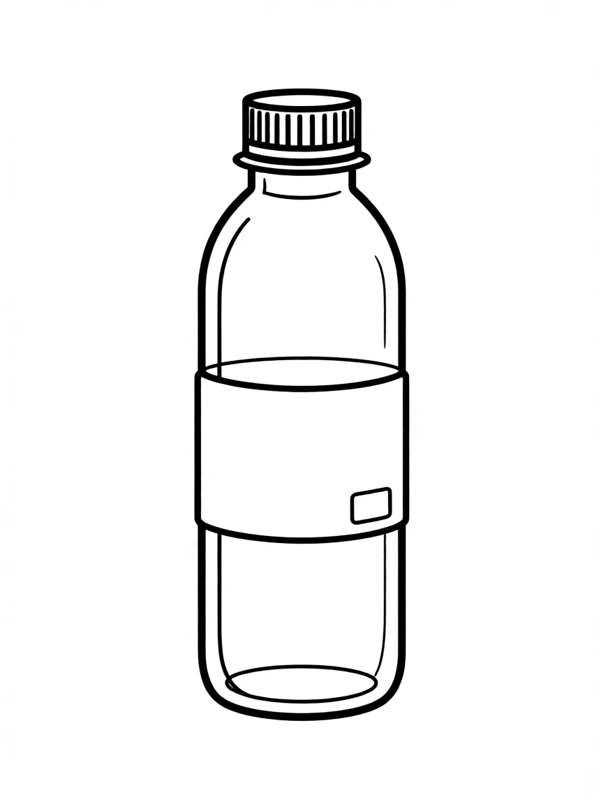 A water bottle.