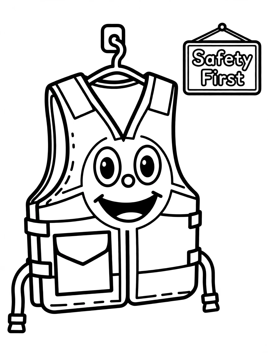 A happy life vest.