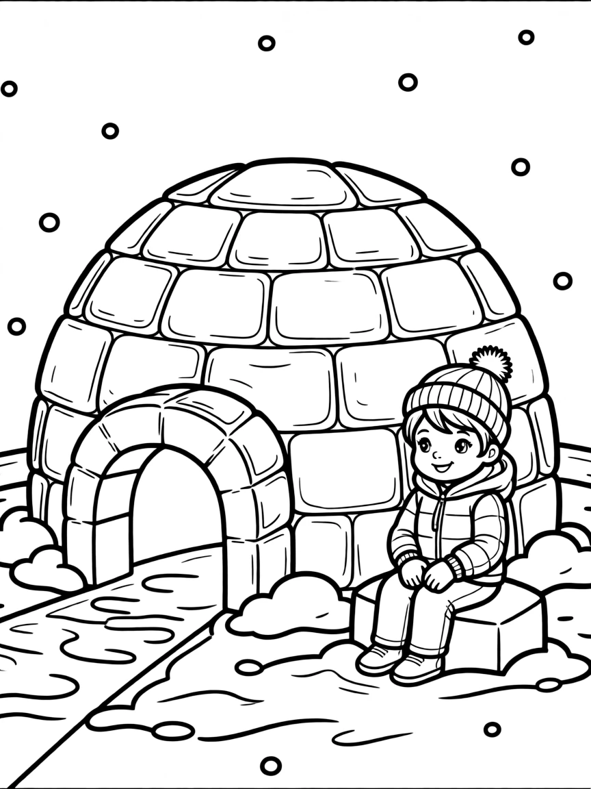 A cozy igloo.
