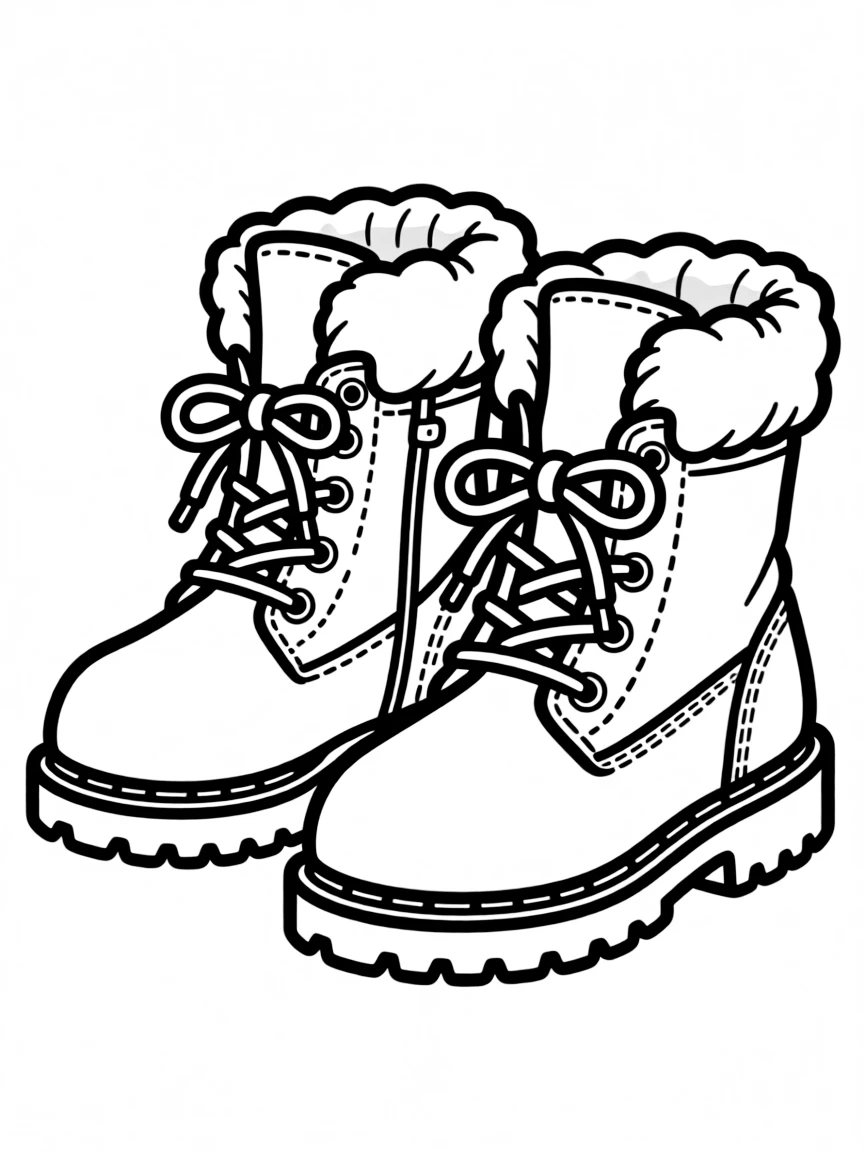 A warm pair of boots.