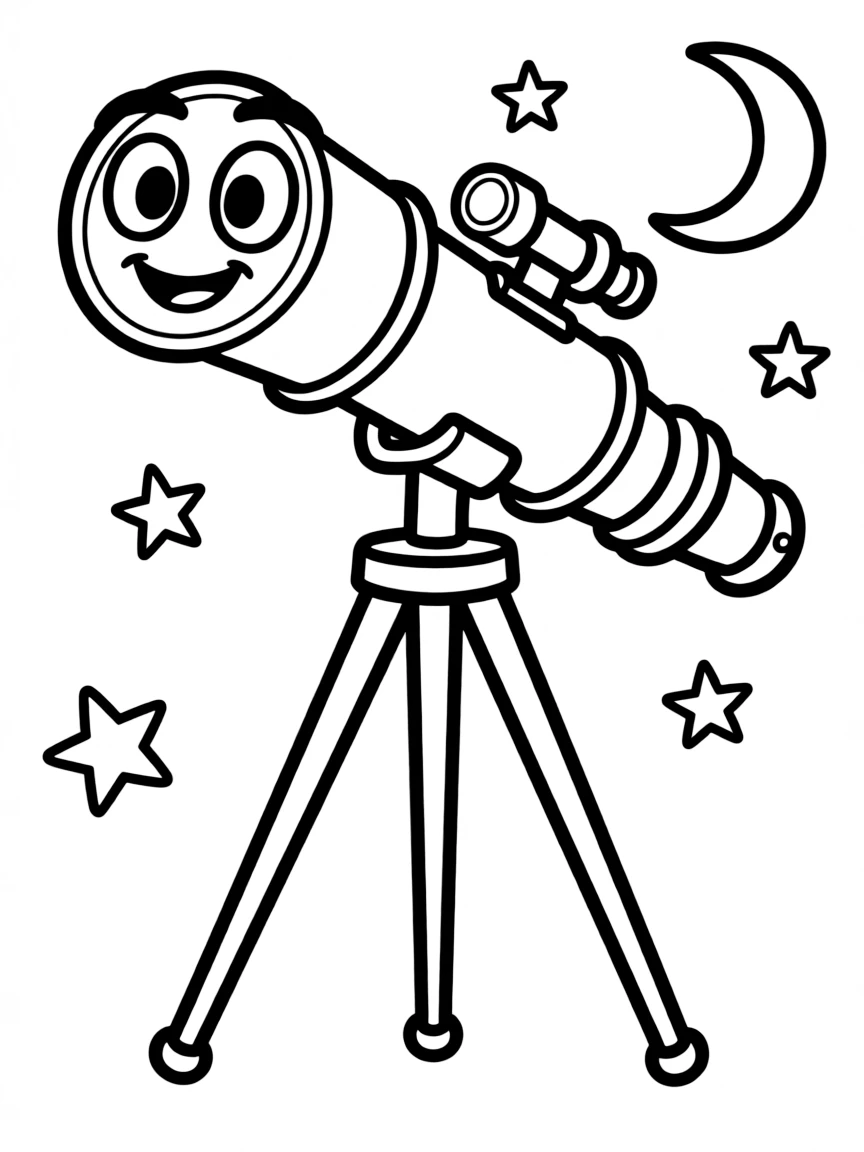 A happy telescope observing.