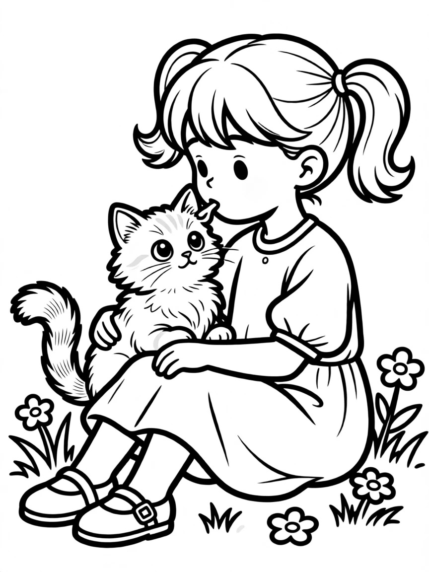 A cute animal cat whisperer.