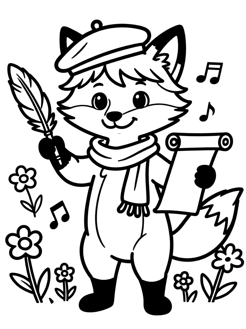 A cheerful animal poet.