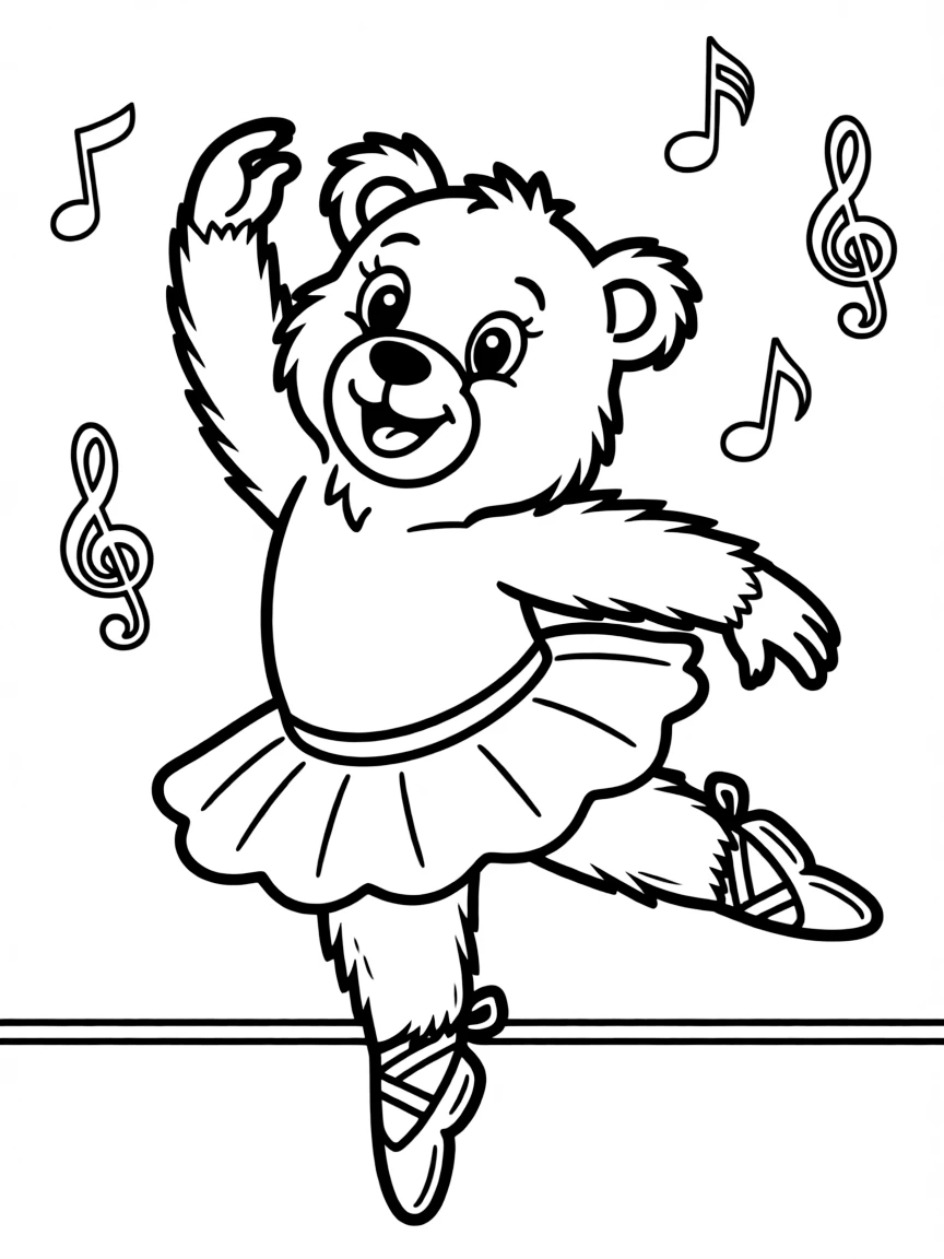 A cute animal dancer.