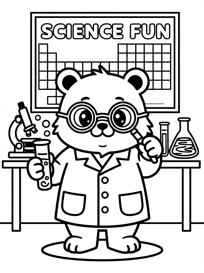 A kawaii animal scientist.
