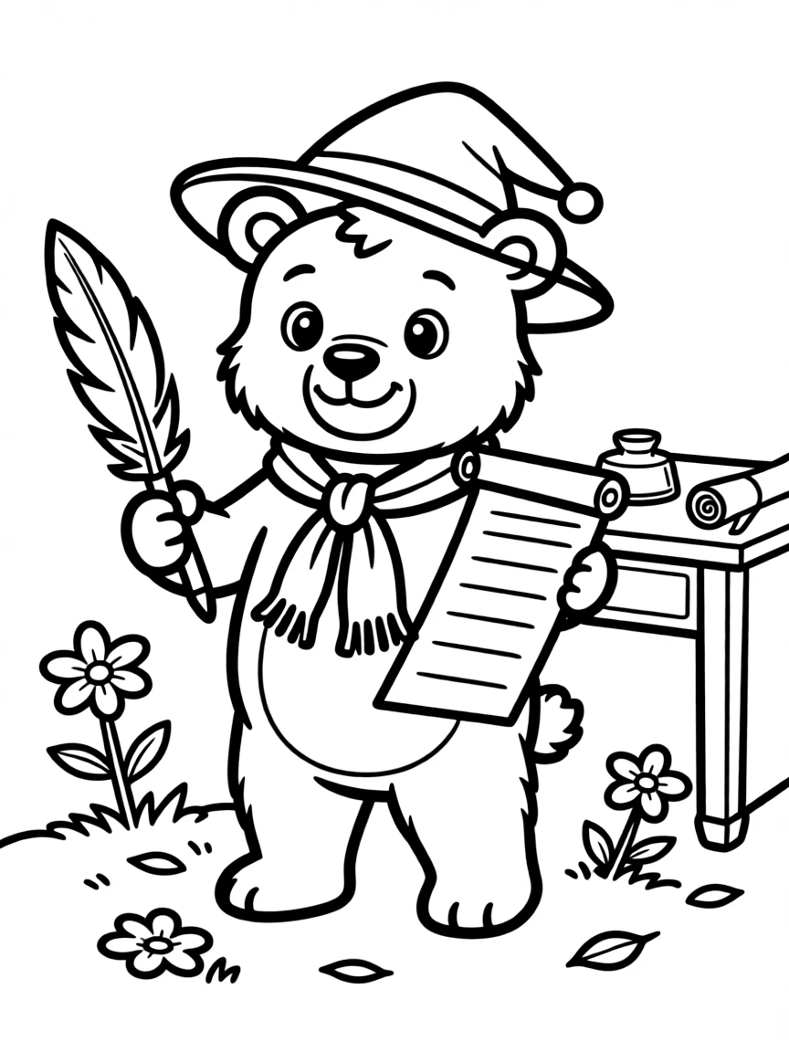 A cute animal poet.